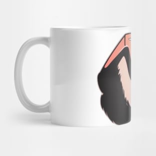 Cool Bearded Guy with Sunglasses Illustration No. 898 Mug